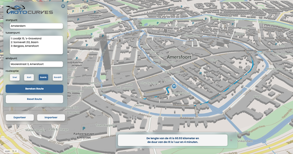 MotoCurves | Free Motorcycle Route Planner Europe